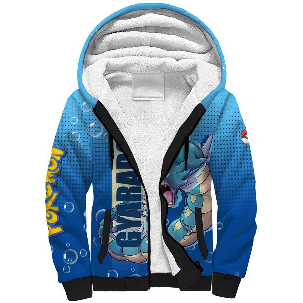 Gyarados from Poké Sherpa Hoodie with Water Type Power and Fierce Design - The Mazicc
