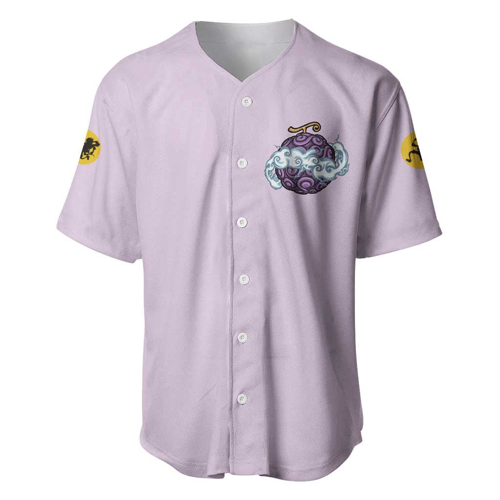 Monkey D. Luffy Gear 5 And Demon Fruit Nika - One Piece Baseball Jersey Anime Style