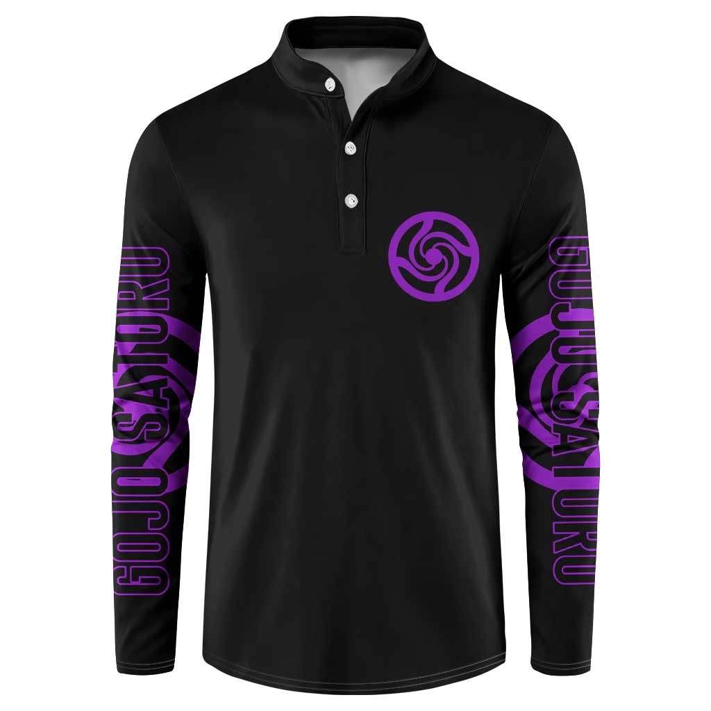 Gojo Satoru - Jujutsu Kaisen Button Sweatshirt Anime Style