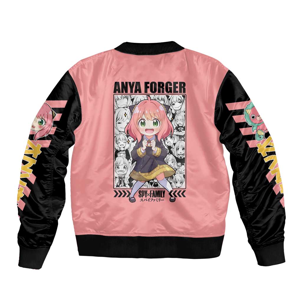 Anya Forger Spy x Family Bomber Jacket Anime Style