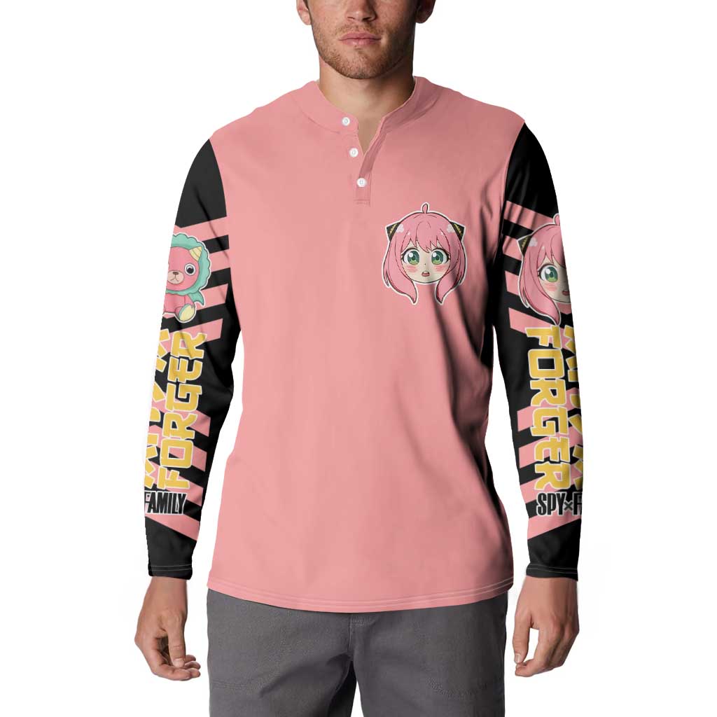 Anya Forger Spy x Family Button Sweatshirt Anime Style