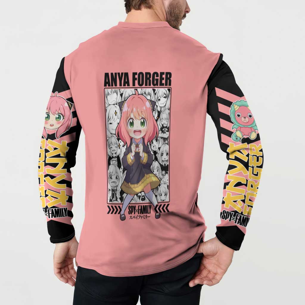 Anya Forger Spy x Family Button Sweatshirt Anime Style