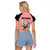 Anya Forger Spy x Family Raglan Cropped T Shirt Anime Style
