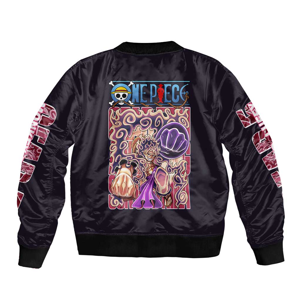 Gear 5th Luffy One Piece Bomber Jacket Anime Style