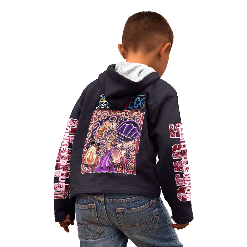 Gear 5th Luffy One Piece Kid Hoodie Anime Style
