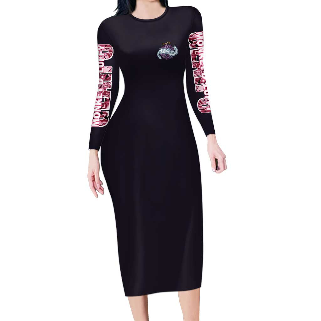 Gear 5th Luffy One Piece Long Sleeve Bodycon Dress Anime Style