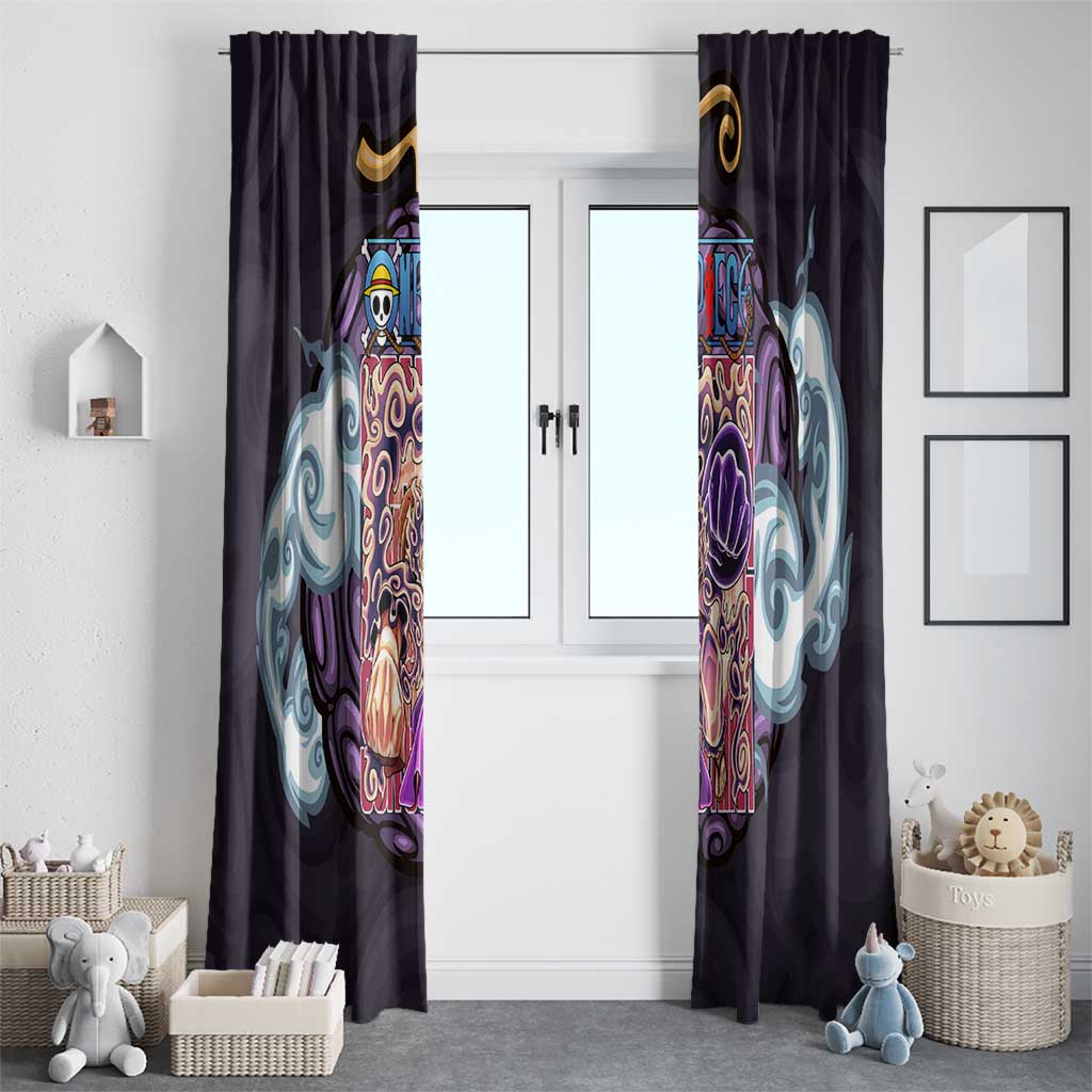 Gear 5th Luffy One Piece Window Curtain Anime Style
