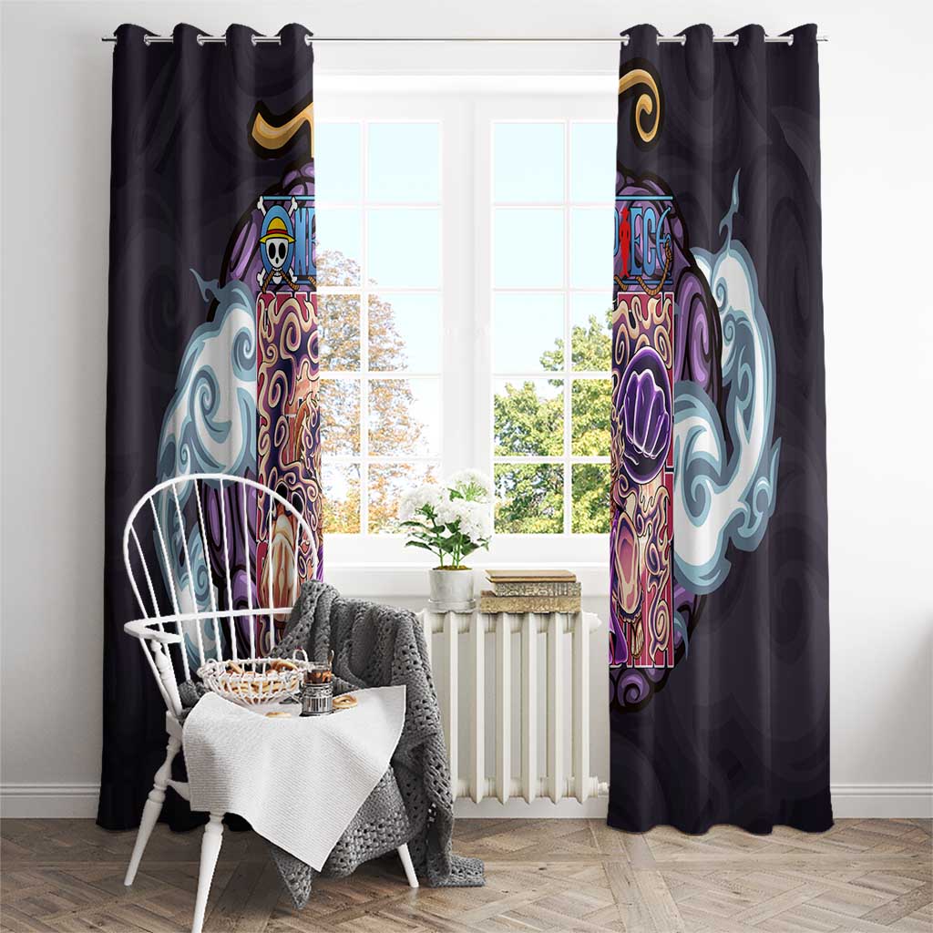 Gear 5th Luffy One Piece Window Curtain Anime Style