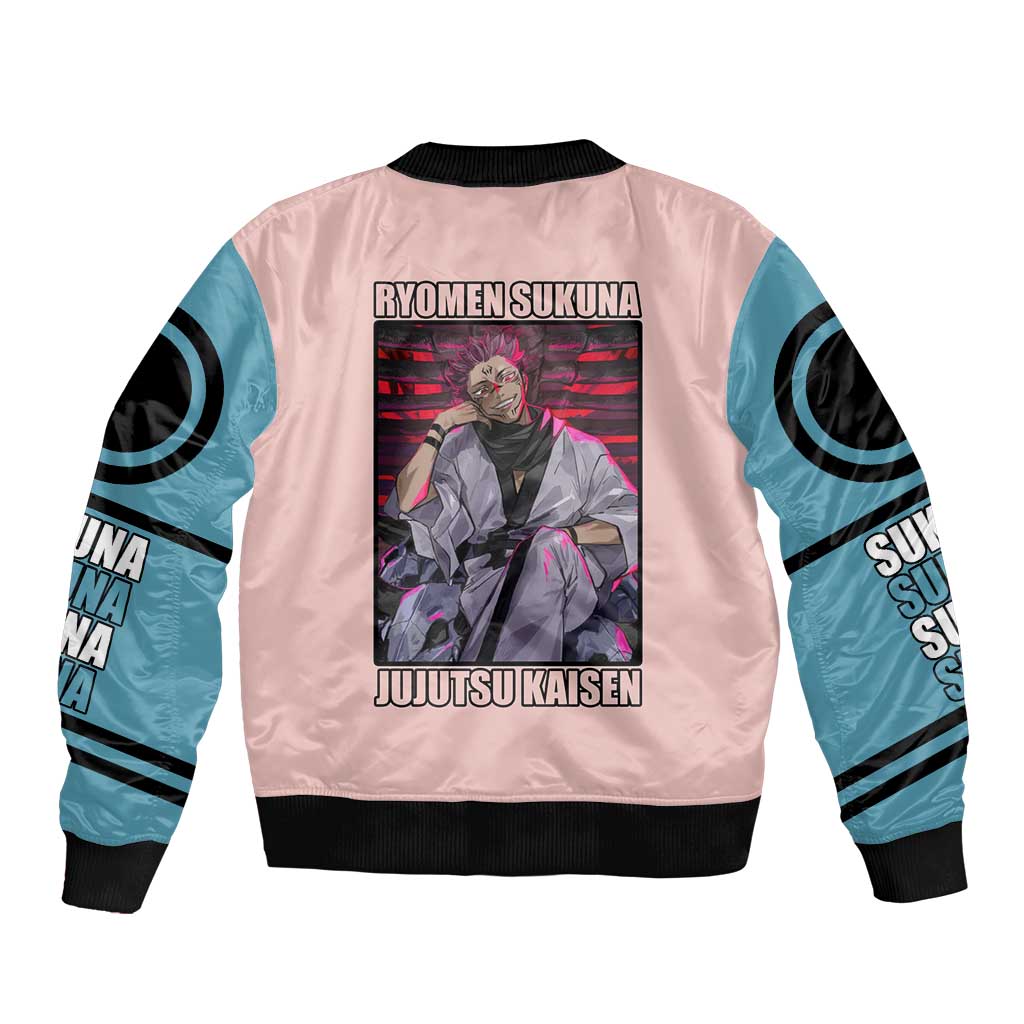 Ryomen Sukuna - Jujutsu Kaisen Bomber Jacket Anime Style