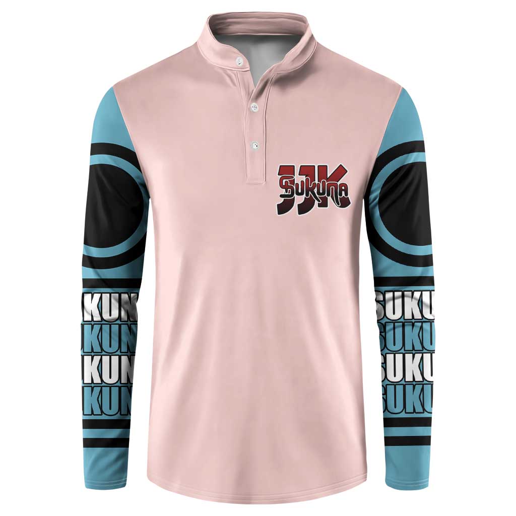 Ryomen Sukuna - Jujutsu Kaisen Button Sweatshirt Anime Style