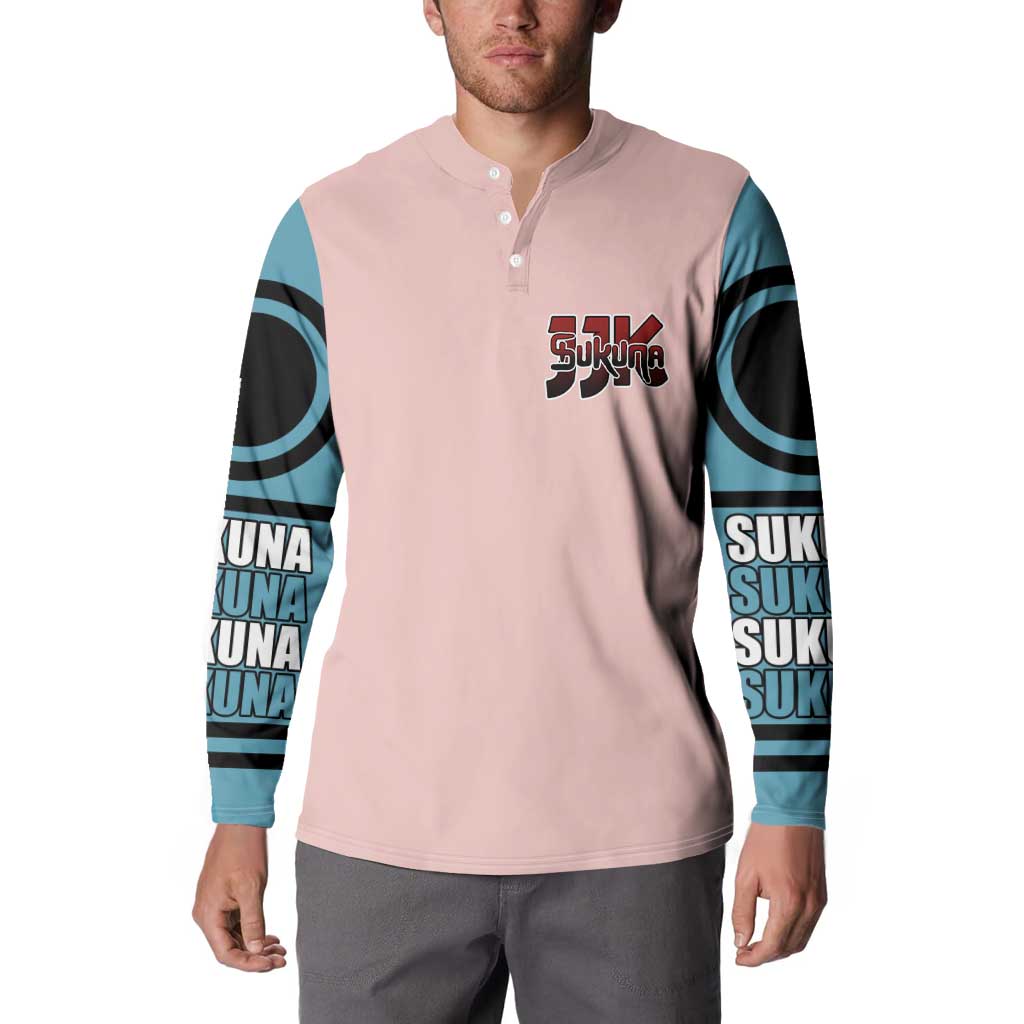 Ryomen Sukuna - Jujutsu Kaisen Button Sweatshirt Anime Style