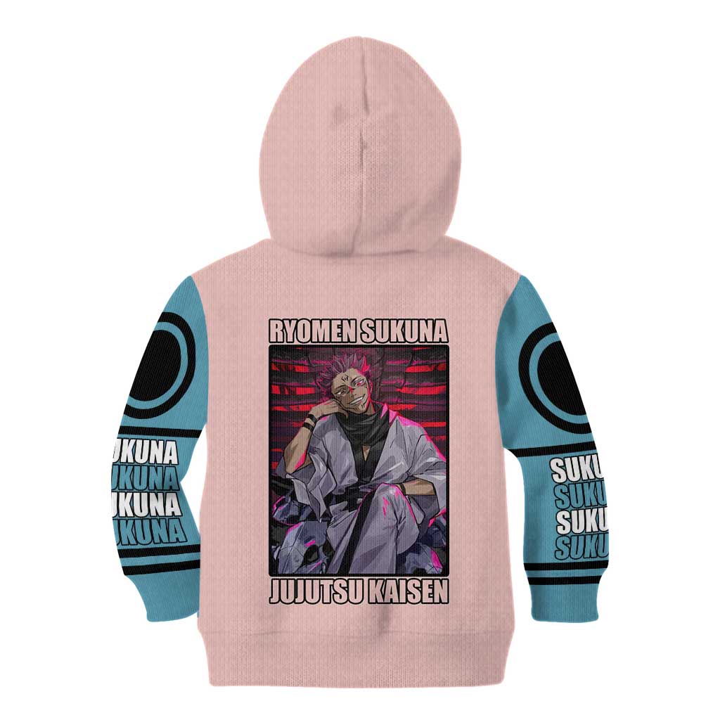 Ryomen Sukuna - Jujutsu Kaisen Kid Hoodie Anime Style