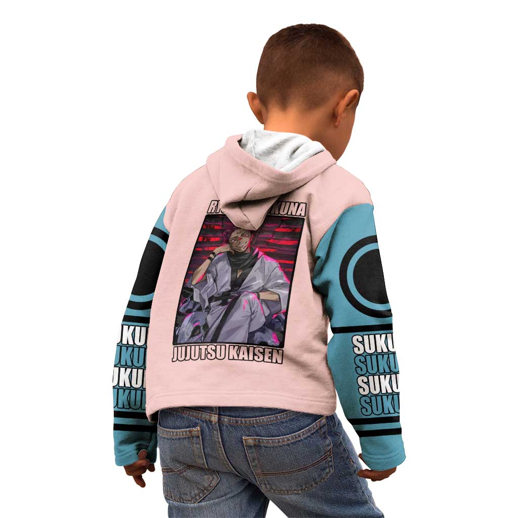 Ryomen Sukuna - Jujutsu Kaisen Kid Hoodie Anime Style