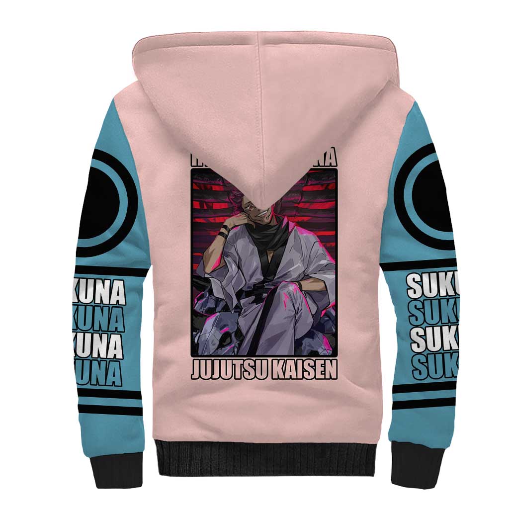 Ryomen Sukuna - Jujutsu Kaisen Sherpa Hoodie Anime Style
