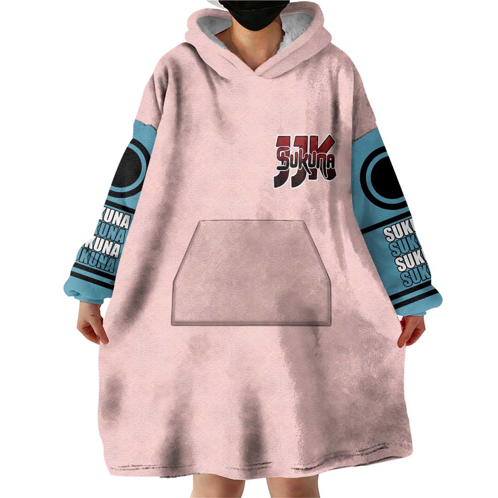 Ryomen Sukuna - Jujutsu Kaisen Wearable Blanket Hoodie Anime Style