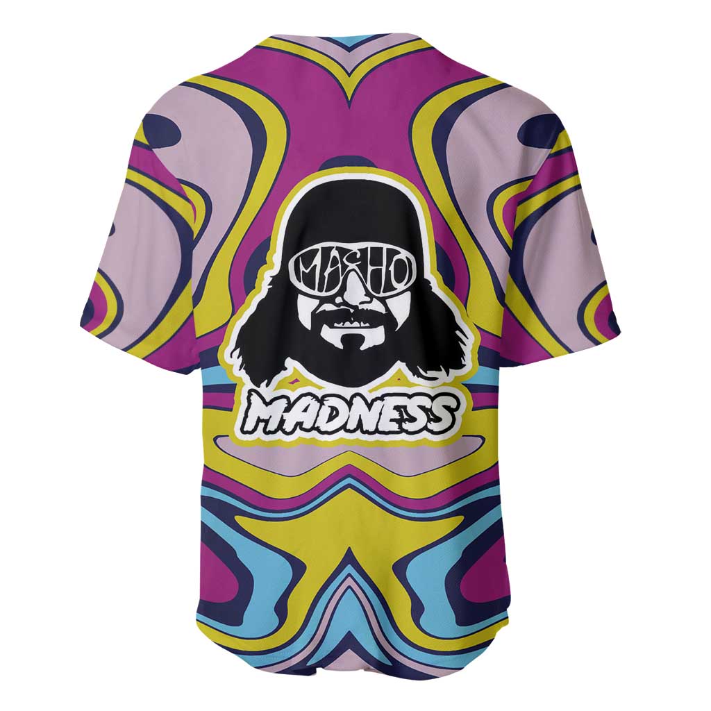 The Cream of the Crop Trippy Randy Savage Pop Culture Baseball Jersey Anime Style