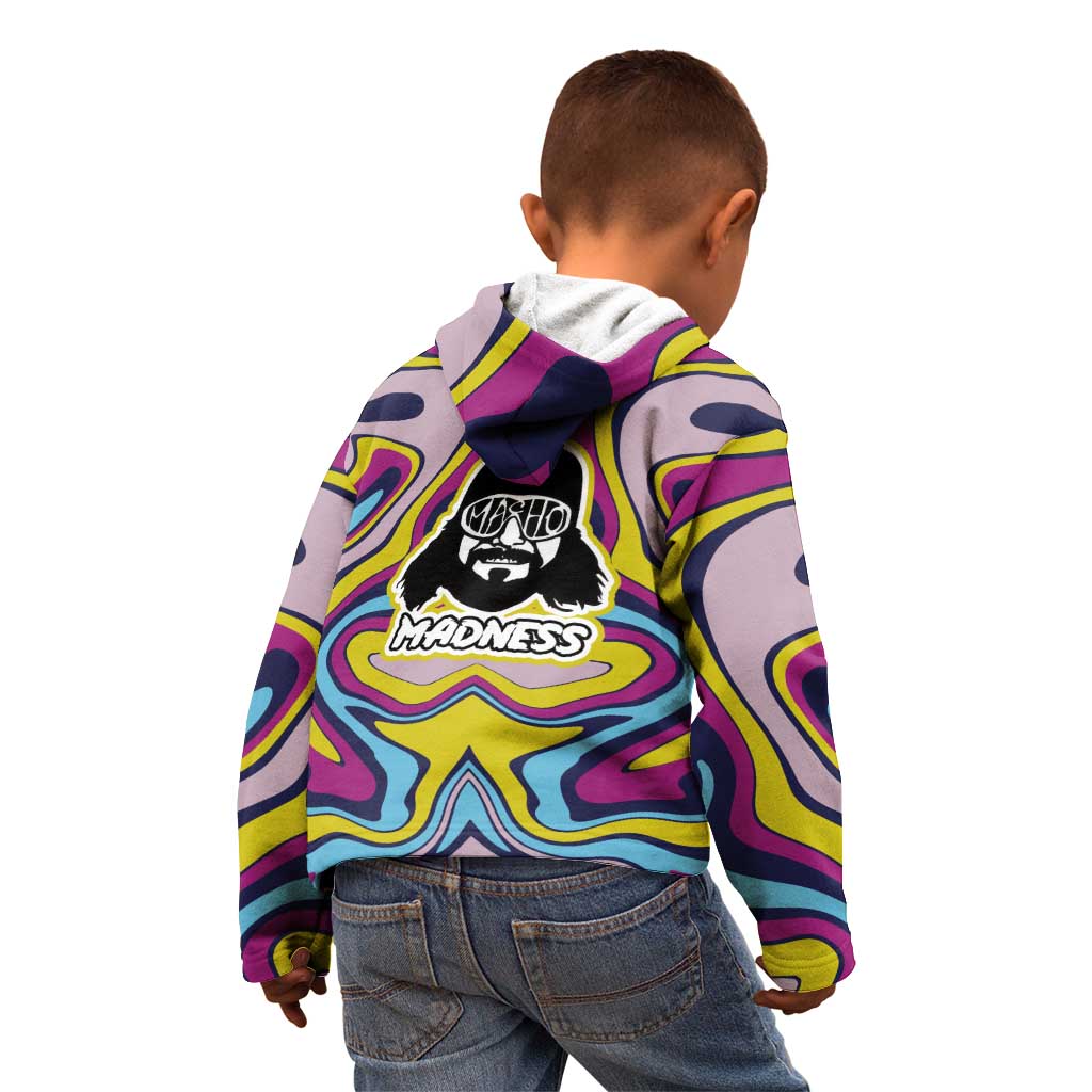 The Cream of the Crop Trippy Randy Savage Pop Culture Kid Hoodie Anime Style
