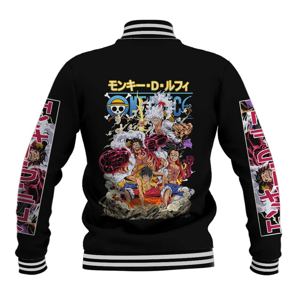 Monkey D. Luffy One Piece Baseball Jacket Anime Style