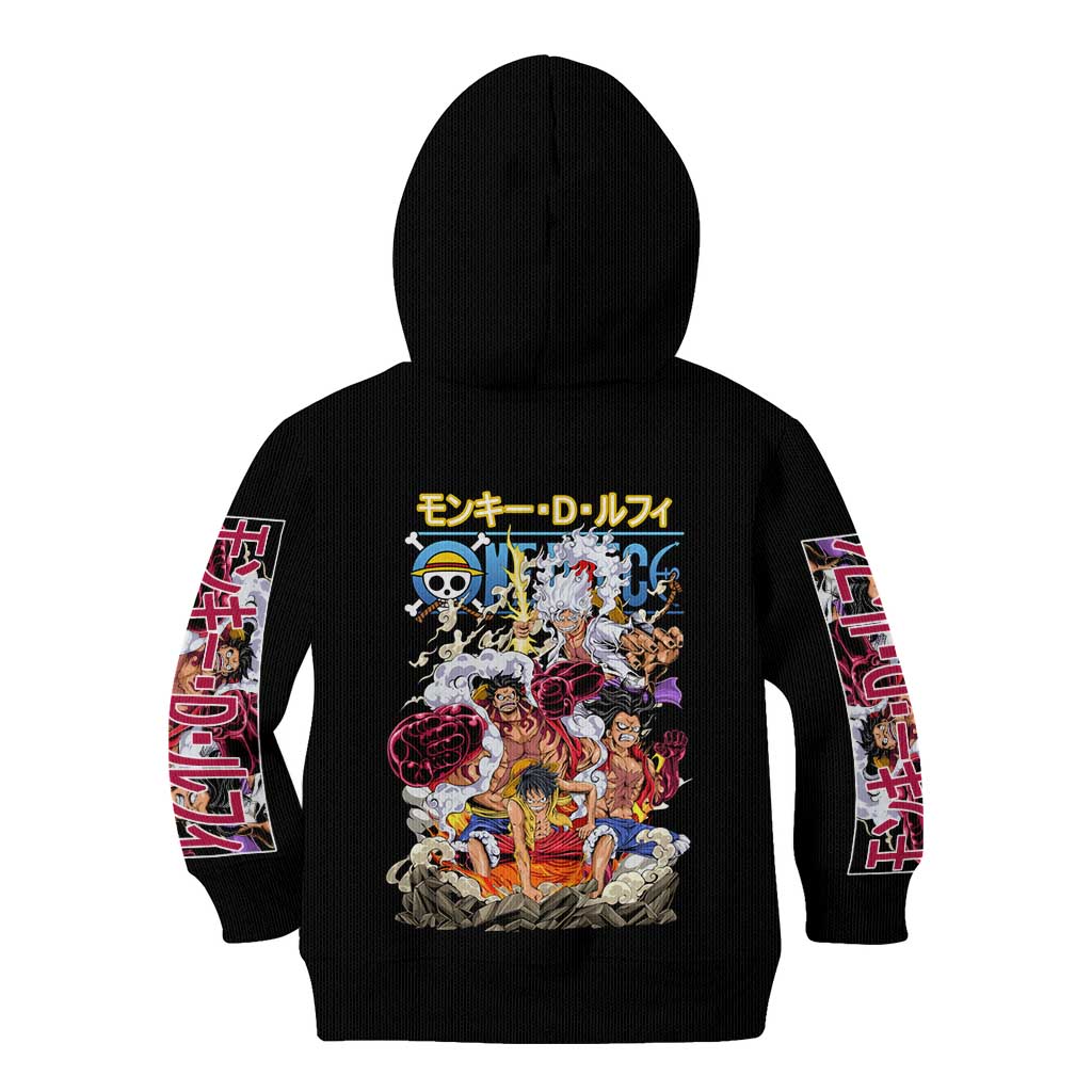 Monkey D. Luffy One Piece Kid Hoodie Anime Style