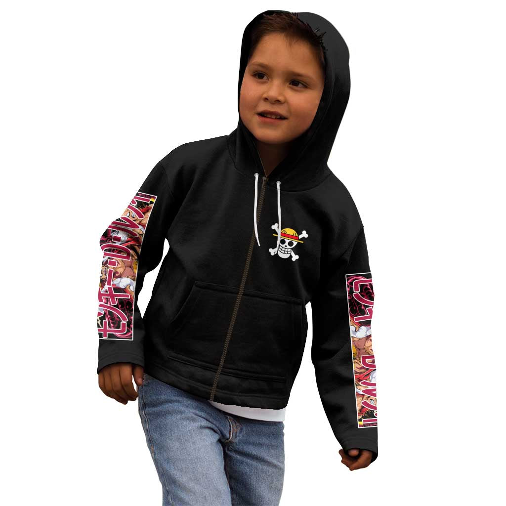 Monkey D. Luffy One Piece Kid Hoodie Anime Style