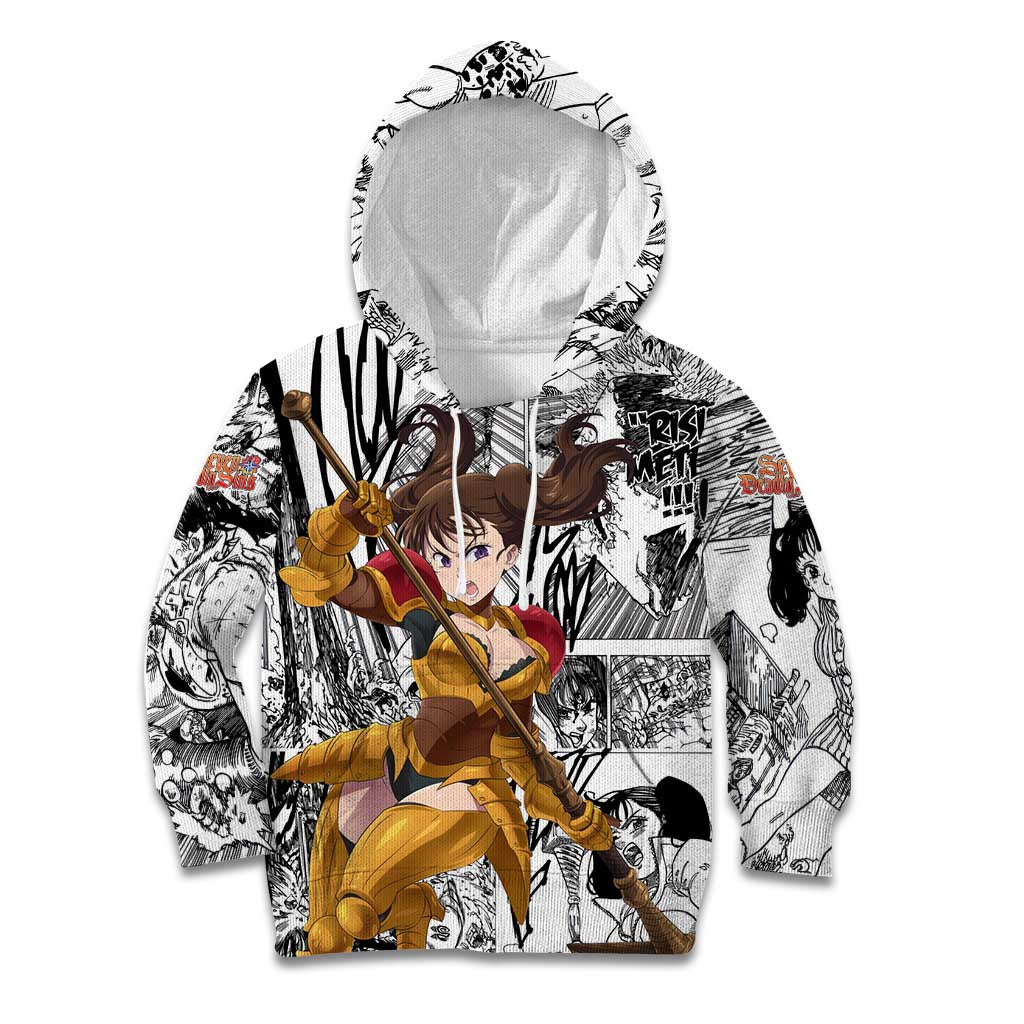 Diane - Nanatsu No Taizai Kid Hoodie Anime Mix Manga Style