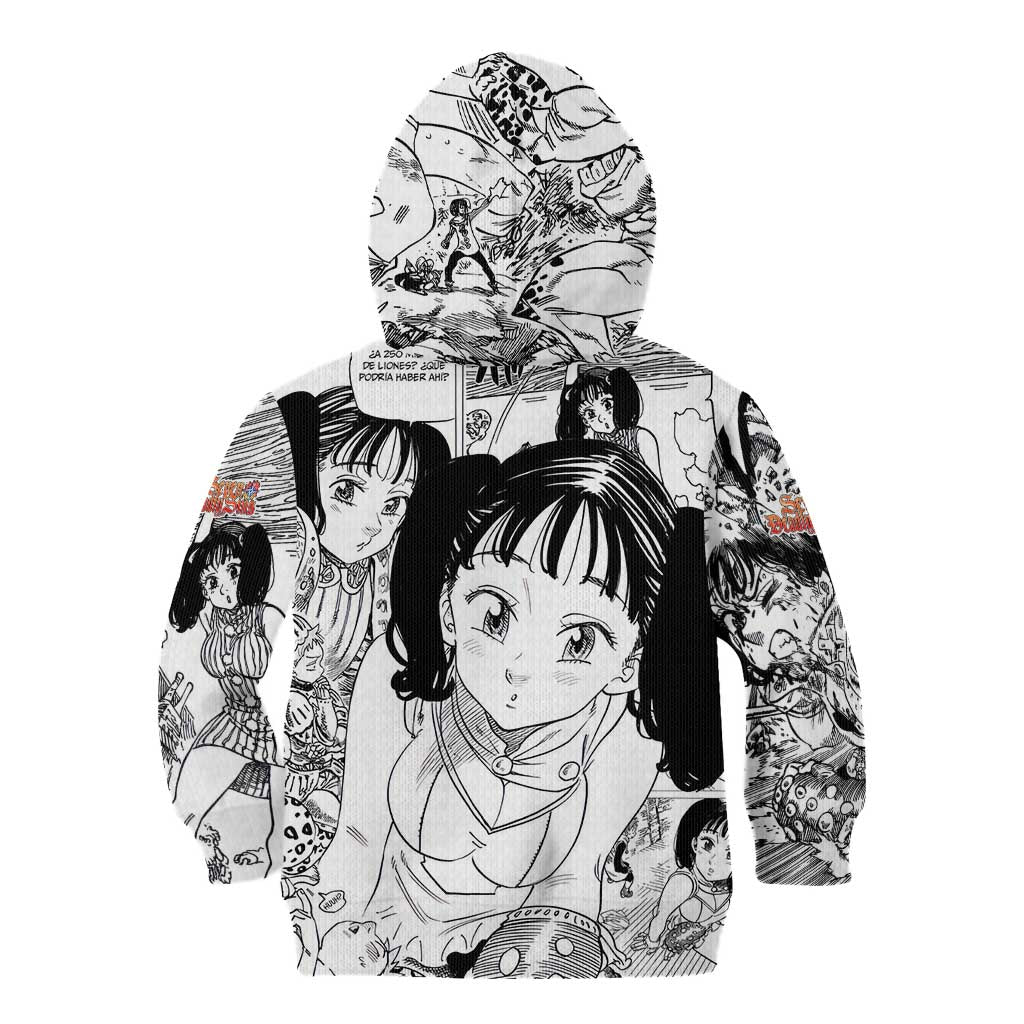 Diane - Nanatsu No Taizai Kid Hoodie Anime Mix Manga Style