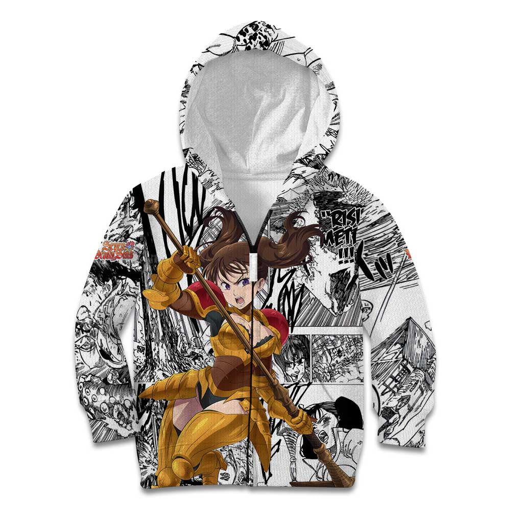 Diane - Nanatsu No Taizai Kid Hoodie Anime Mix Manga Style