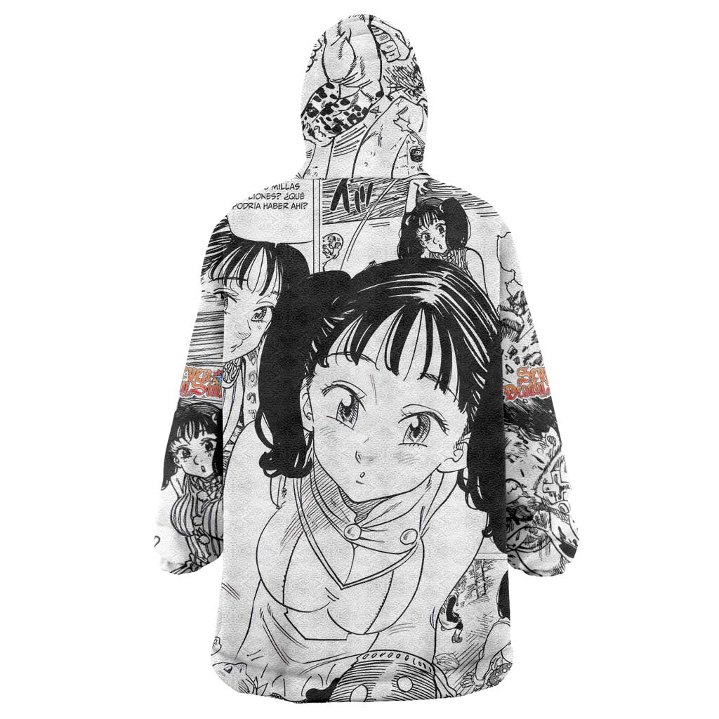 Diane - Nanatsu No Taizai Wearable Blanket Hoodie Anime Mix Manga Style