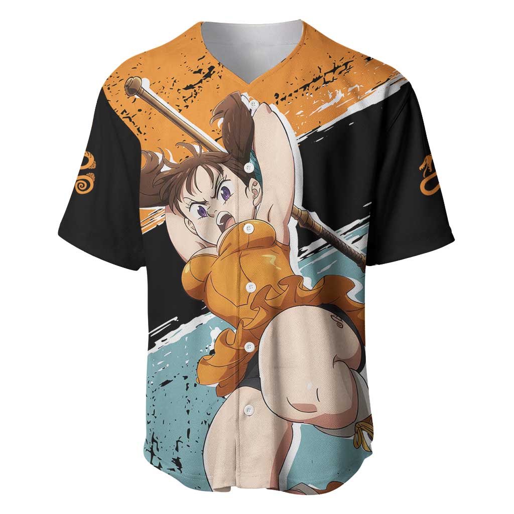 Diane - Nanatsu No Taizai Baseball Jersey Anime Style