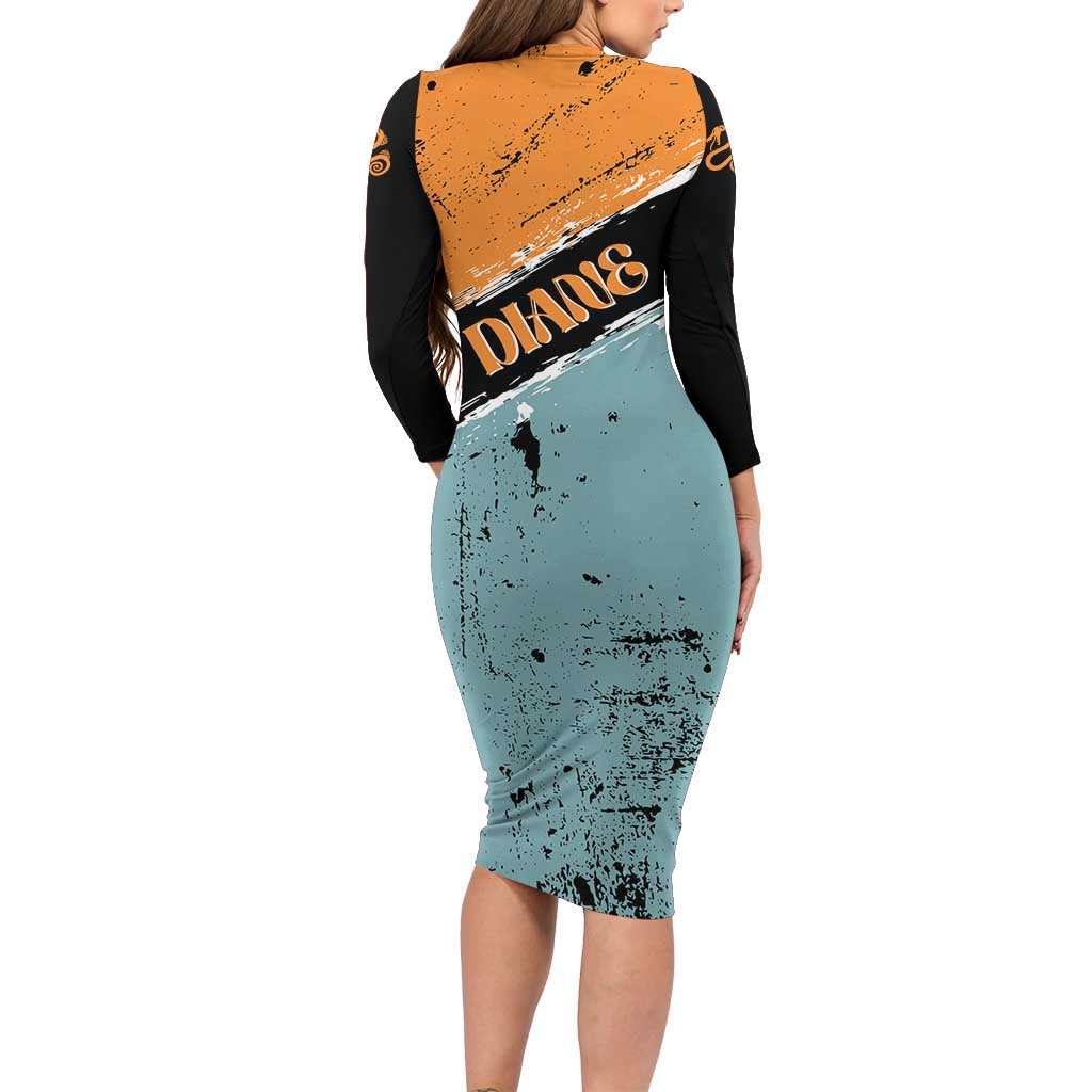 Diane - Nanatsu No Taizai Long Sleeve Bodycon Dress Anime Style
