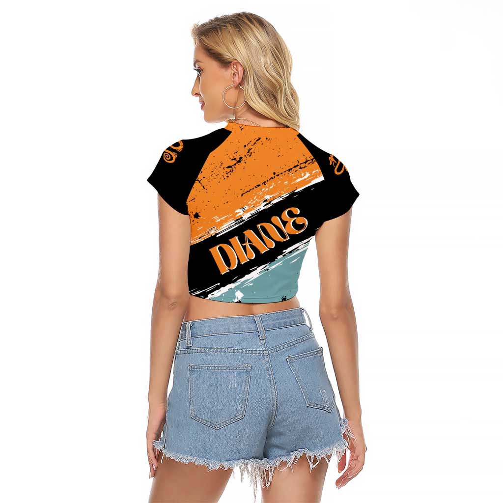 Diane - Nanatsu No Taizai Raglan Cropped T Shirt Anime Style