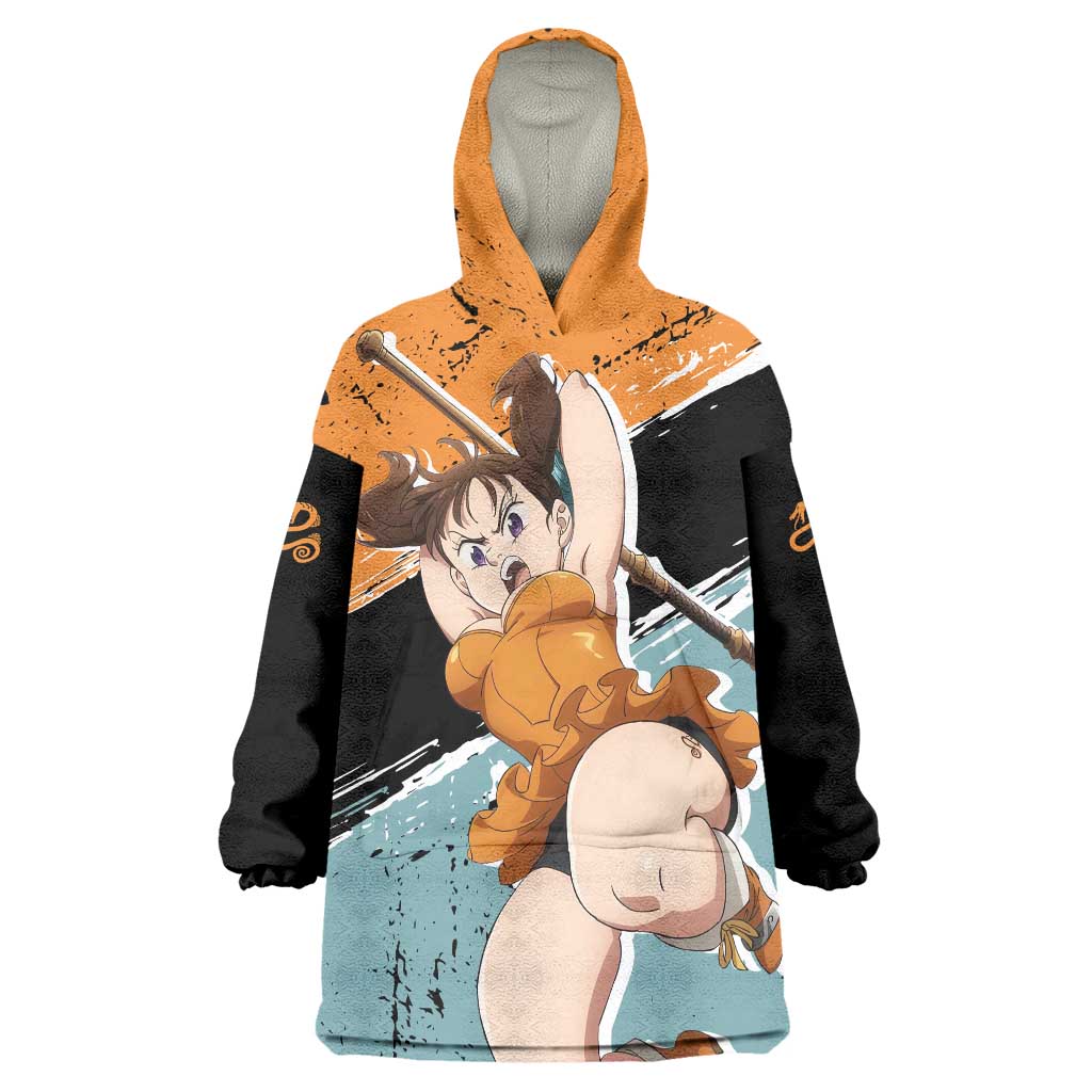 Diane - Nanatsu No Taizai Wearable Blanket Hoodie Anime Style