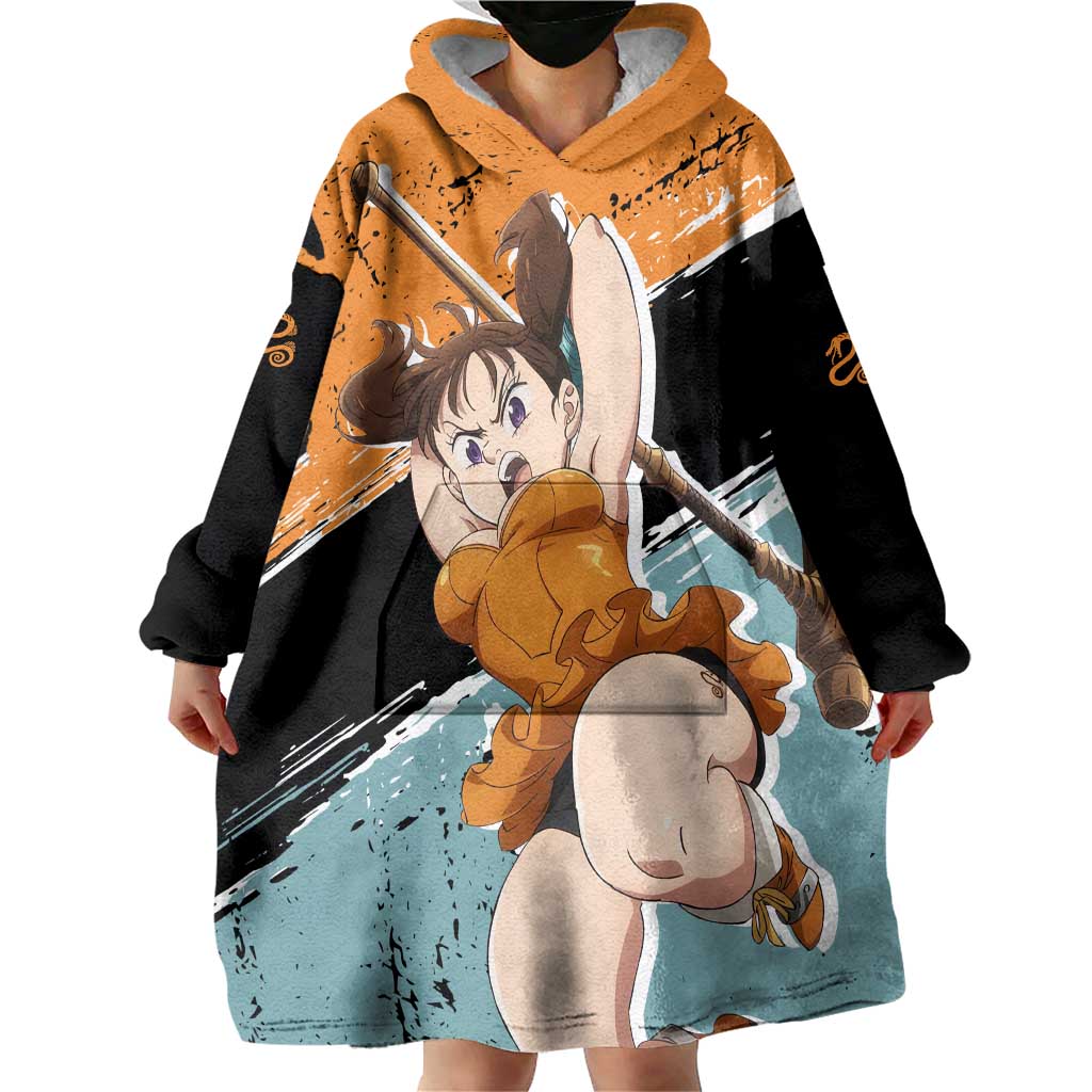 Diane - Nanatsu No Taizai Wearable Blanket Hoodie Anime Style