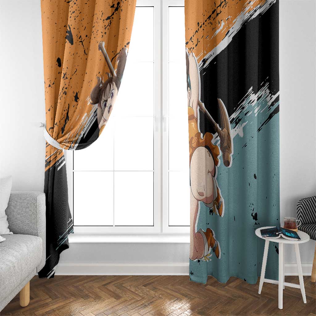 Diane - Nanatsu No Taizai Window Curtain Anime Style