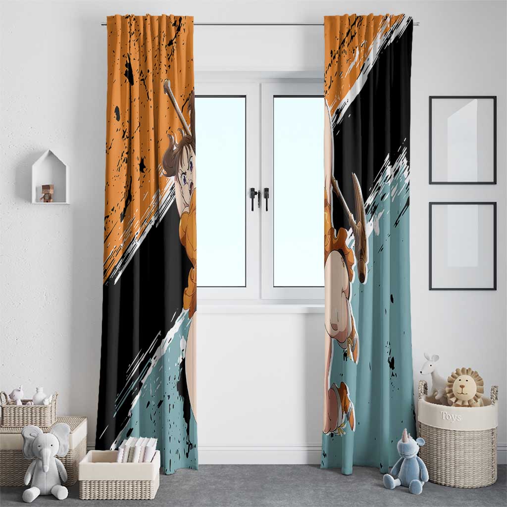 Diane - Nanatsu No Taizai Window Curtain Anime Style