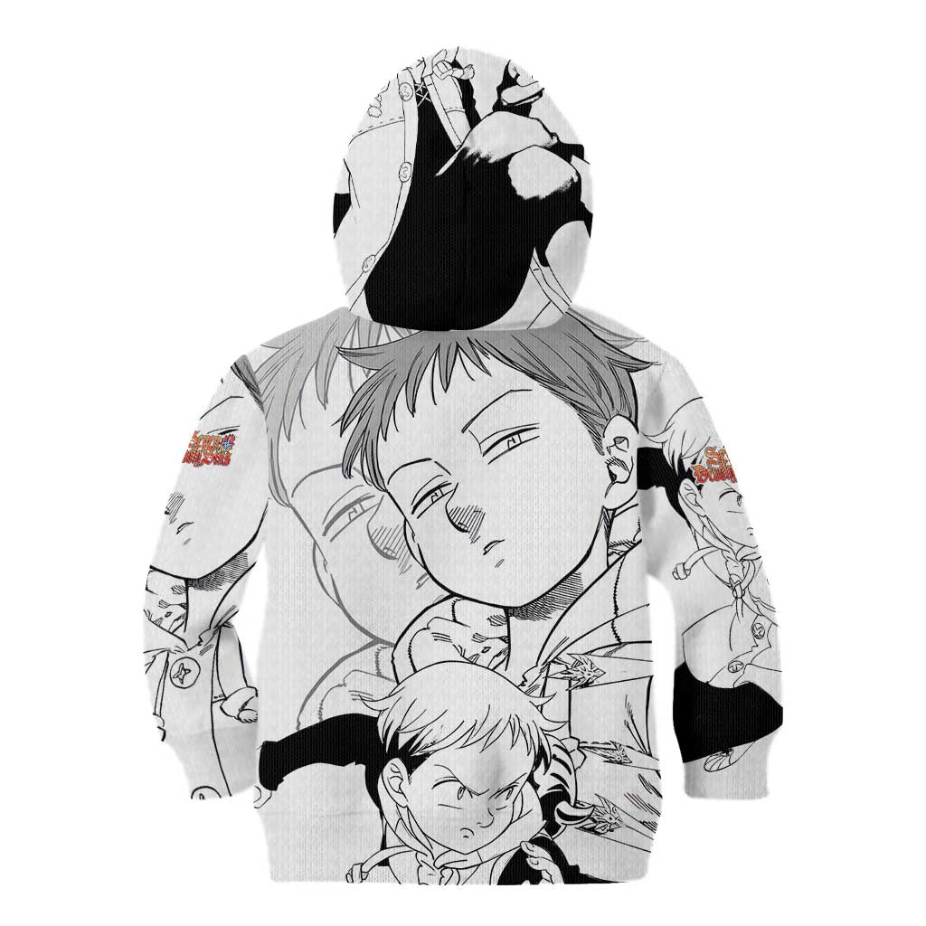 King - Nanatsu No Taizai Kid Hoodie Anime Mix Manga Style