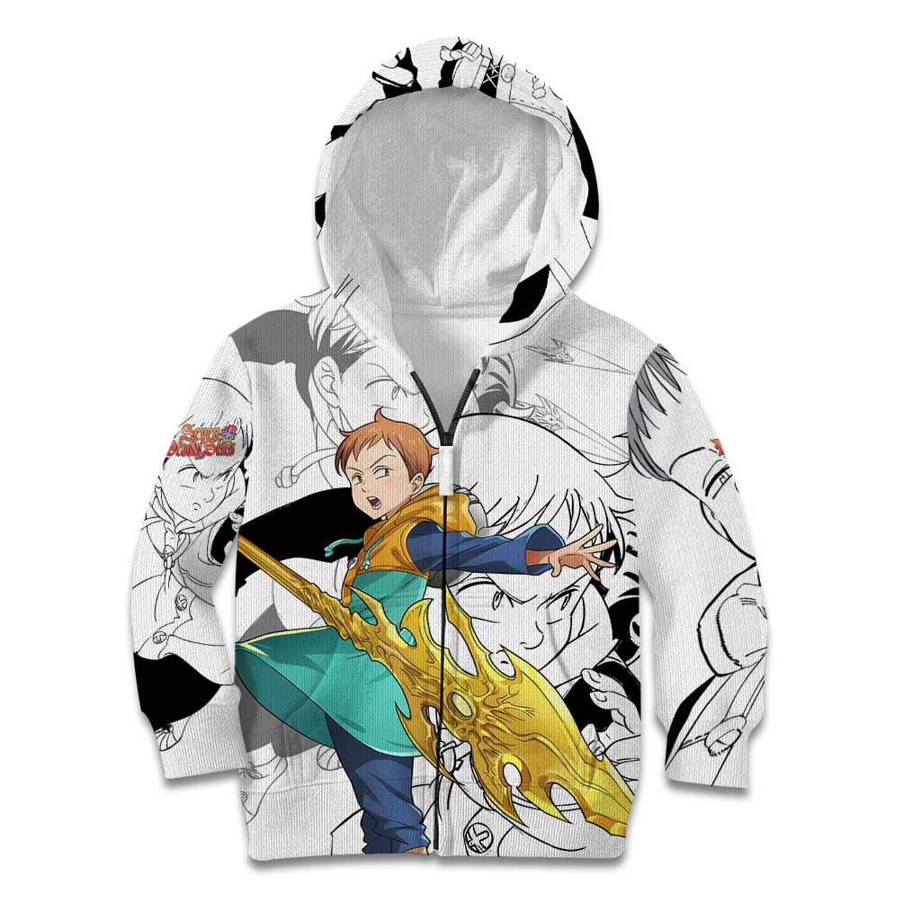 King - Nanatsu No Taizai Kid Hoodie Anime Mix Manga Style
