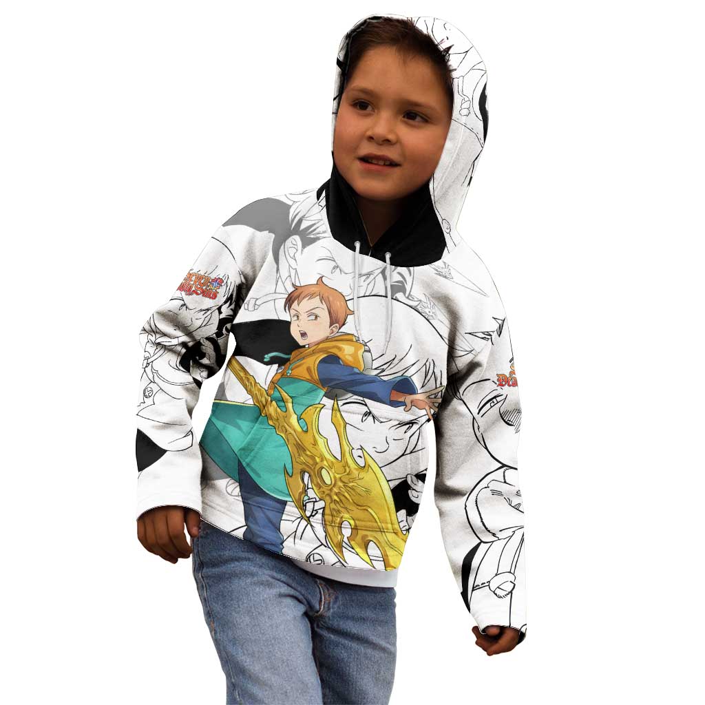 King - Nanatsu No Taizai Kid Hoodie Anime Mix Manga Style