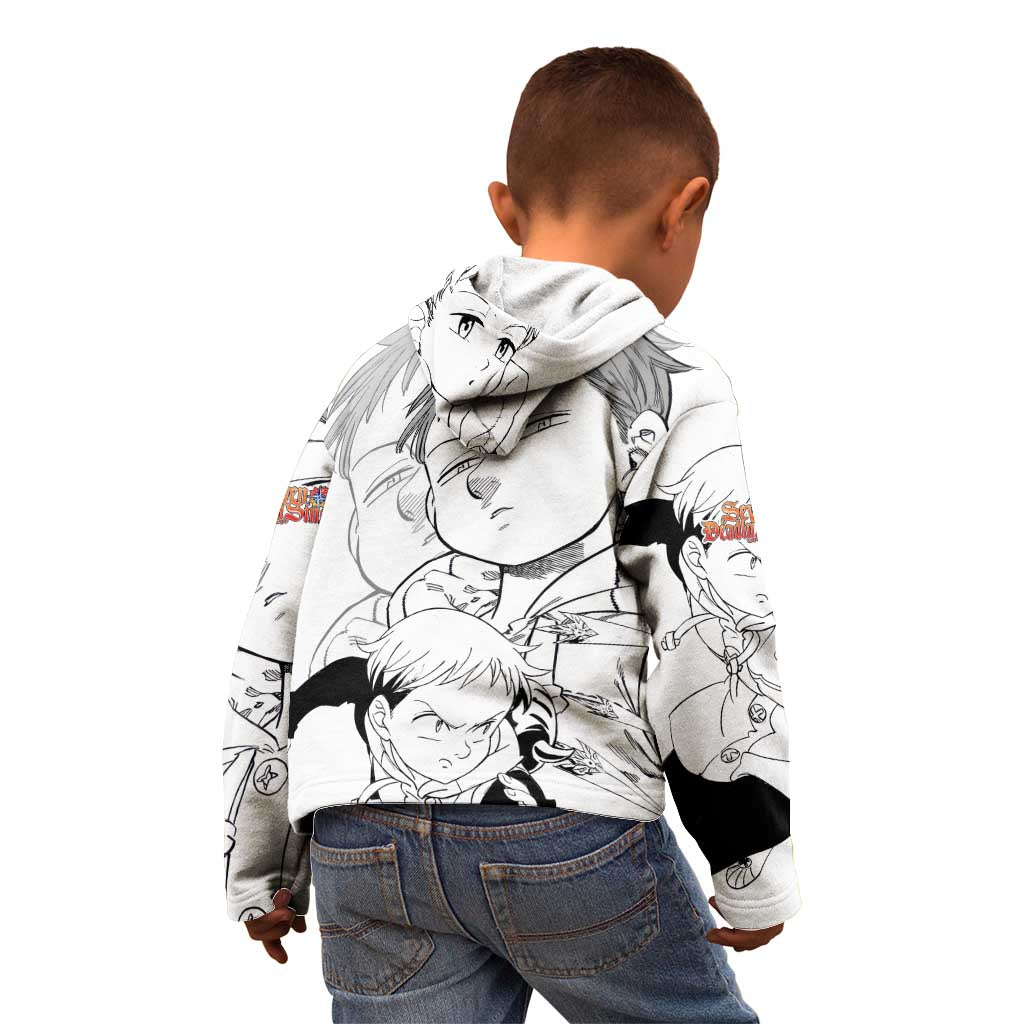 King - Nanatsu No Taizai Kid Hoodie Anime Mix Manga Style