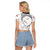 King - Nanatsu No Taizai Raglan Cropped T Shirt Anime Mix Manga Style