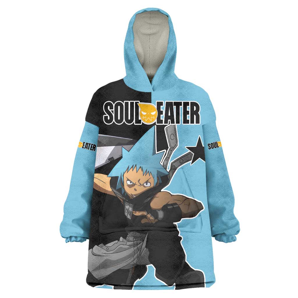 Black Star - Soul Eater Wearable Blanket Hoodie Anime Style