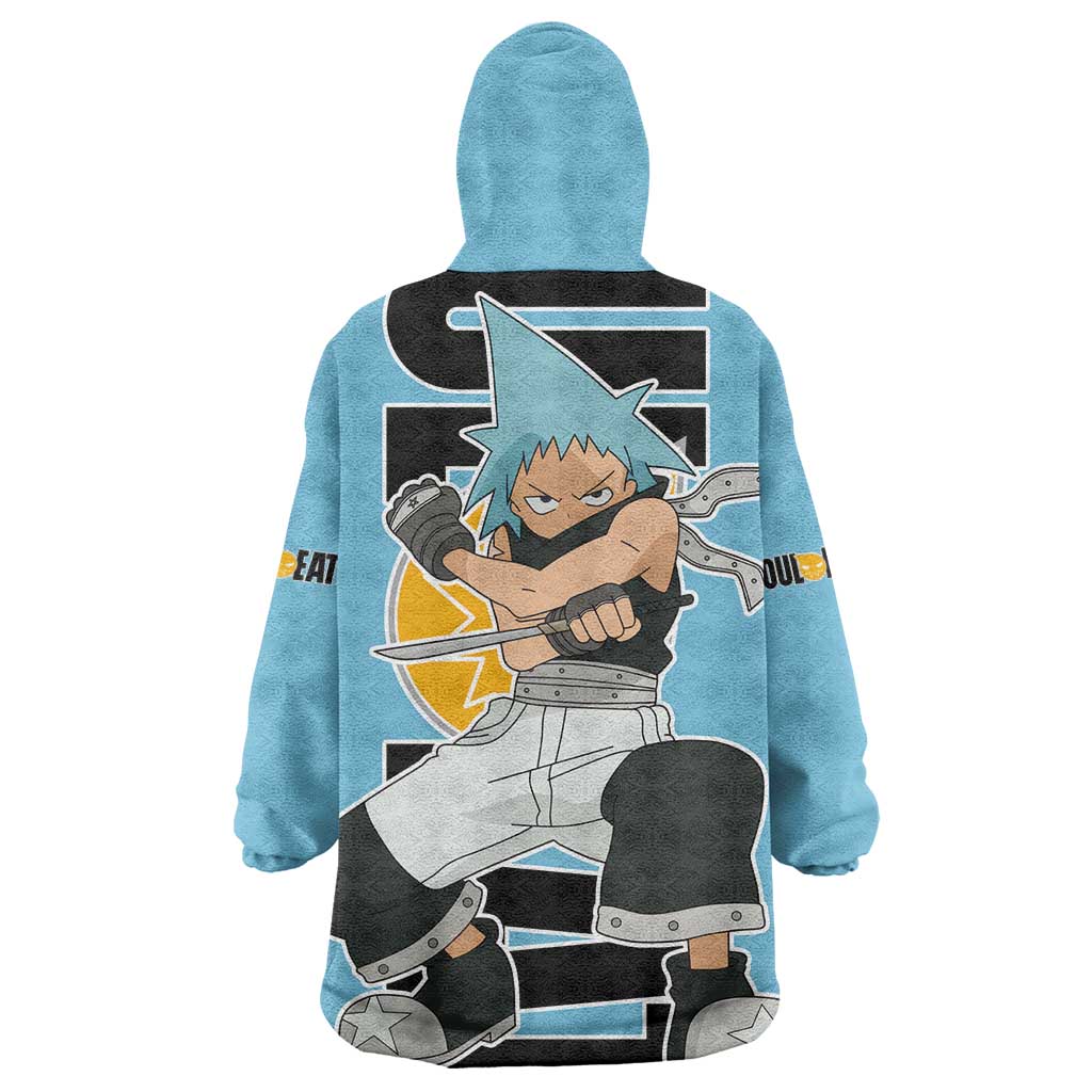 Black Star - Soul Eater Wearable Blanket Hoodie Anime Style