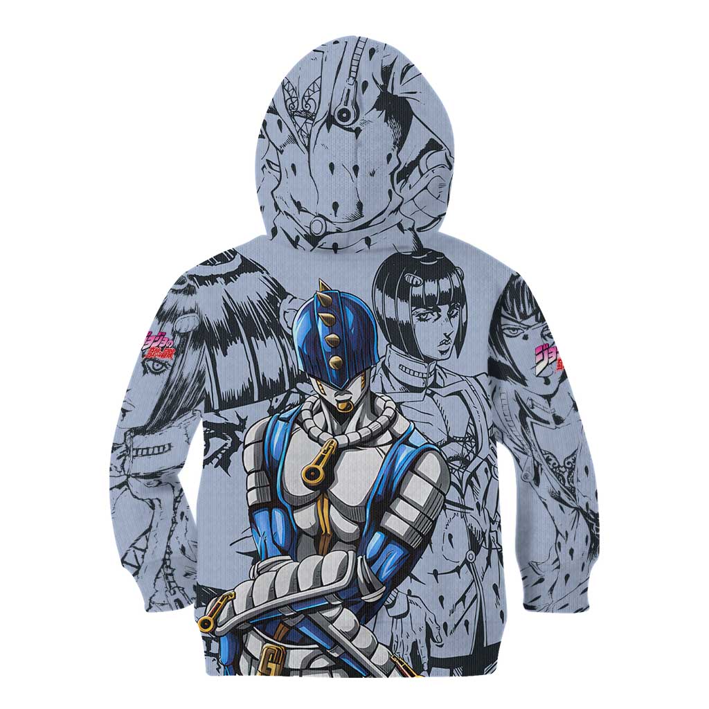 Bruno Bucciarati - Jojo Bizarre Adventure Kid Hoodie Anime Style