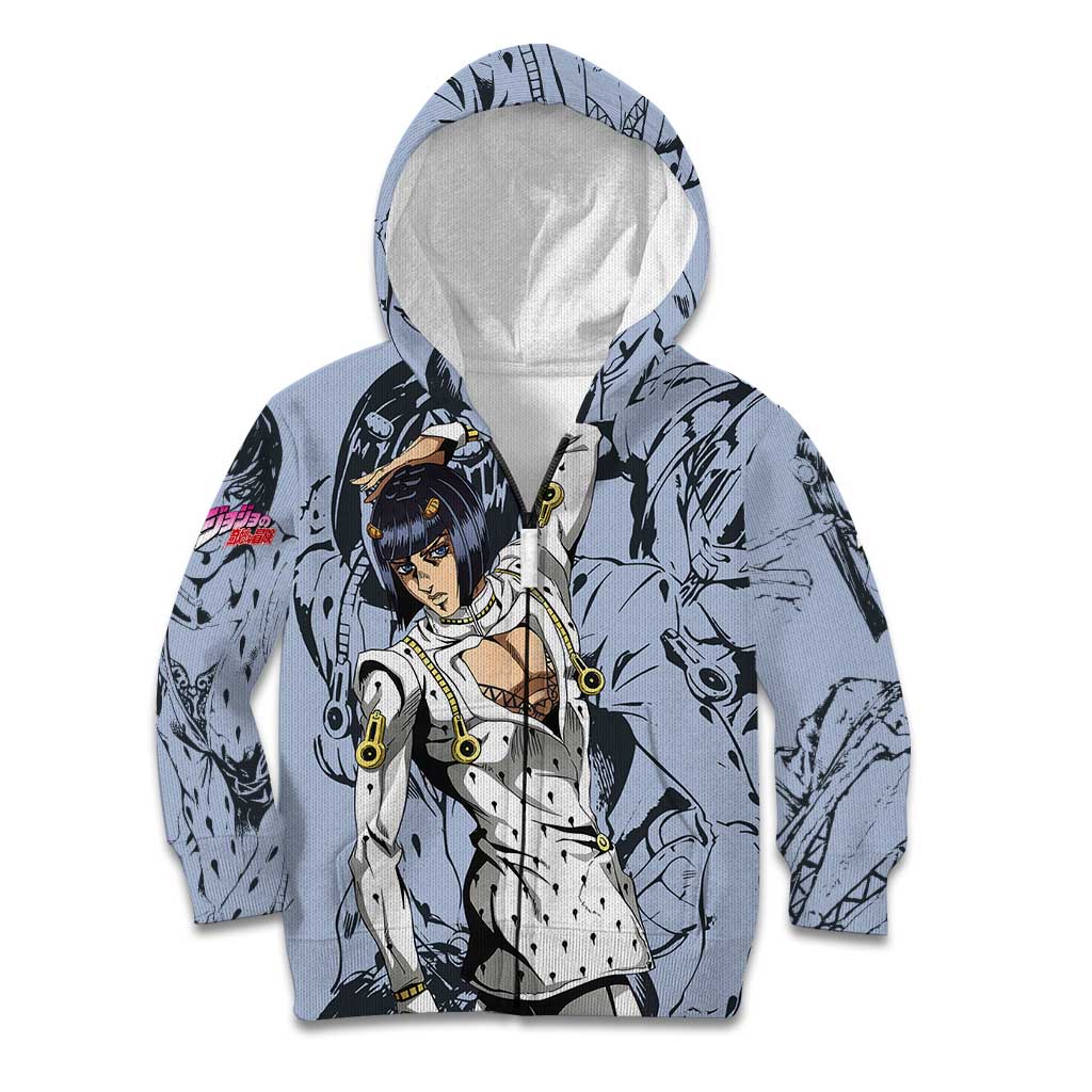 Bruno Bucciarati - Jojo Bizarre Adventure Kid Hoodie Anime Style