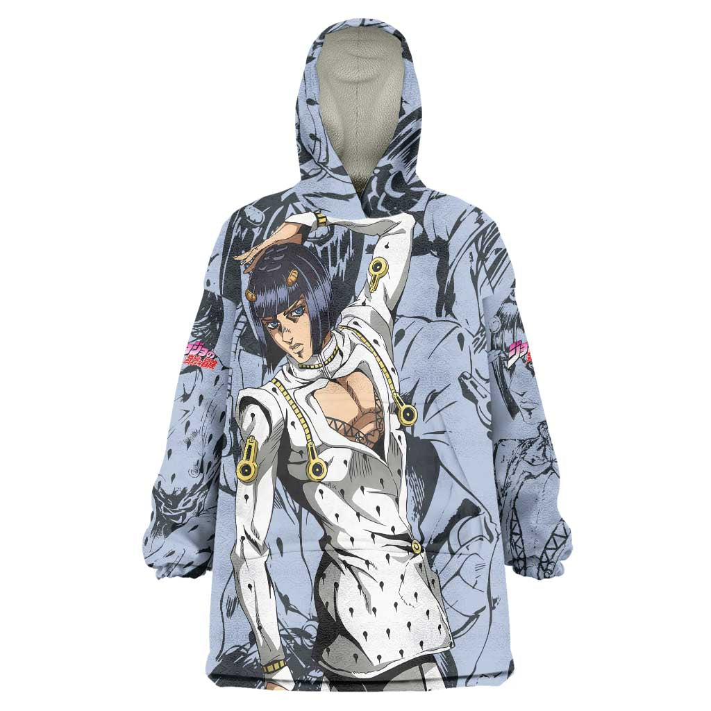 Bruno Bucciarati - Jojo Bizarre Adventure Wearable Blanket Hoodie Anime Style