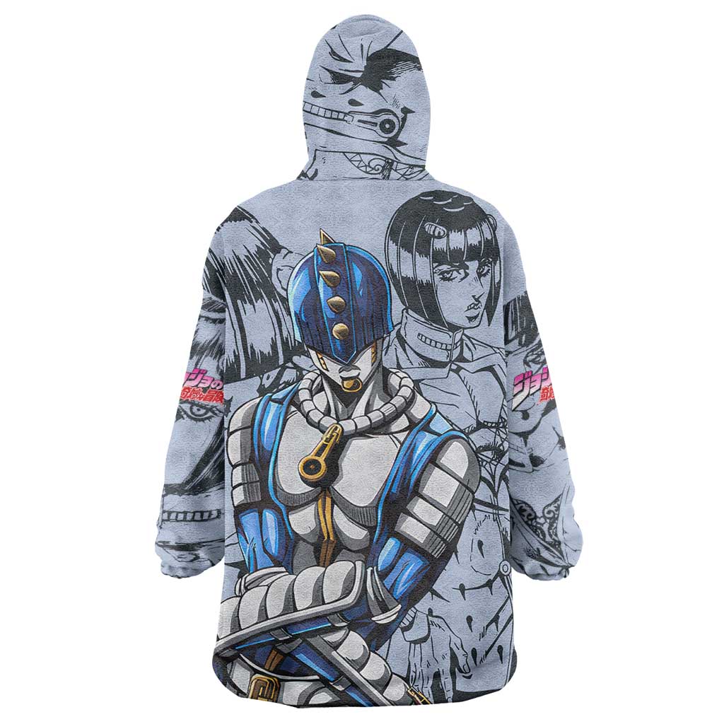 Bruno Bucciarati - Jojo Bizarre Adventure Wearable Blanket Hoodie Anime Style
