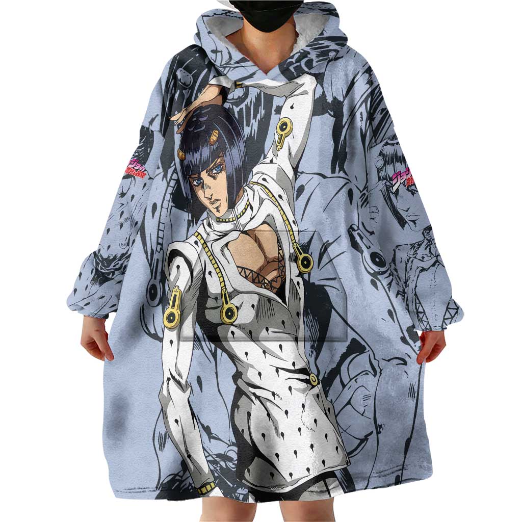 Bruno Bucciarati - Jojo Bizarre Adventure Wearable Blanket Hoodie Anime Style