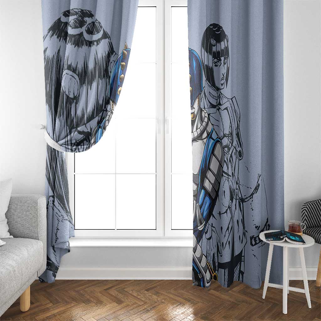 Bruno Bucciarati - Jojo Bizarre Adventure Window Curtain Anime Style
