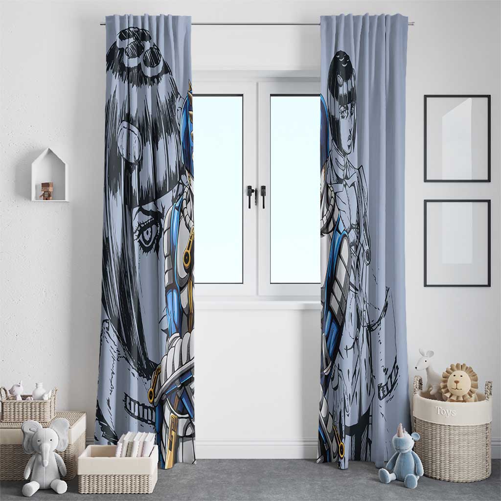 Bruno Bucciarati - Jojo Bizarre Adventure Window Curtain Anime Style