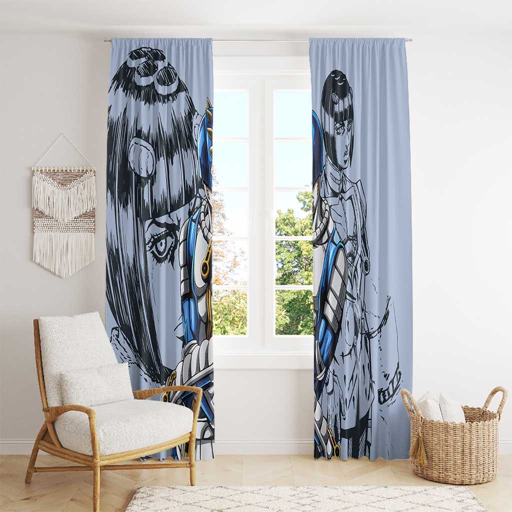 Bruno Bucciarati - Jojo Bizarre Adventure Window Curtain Anime Style